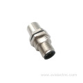 M12-5 pins male and female bulkhead mount connector